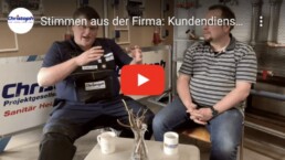 YouTube-Video: Stimmen aus der Firma &ndash; Kundendienst bei CHRISTOPH